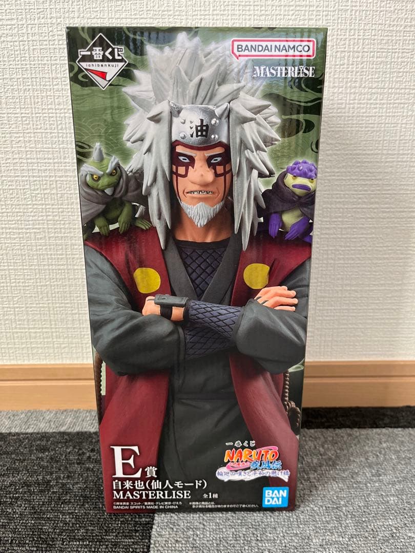 NARUTO 一番くじ E賞 自来也 仙人モード フィギュア - メルカリ