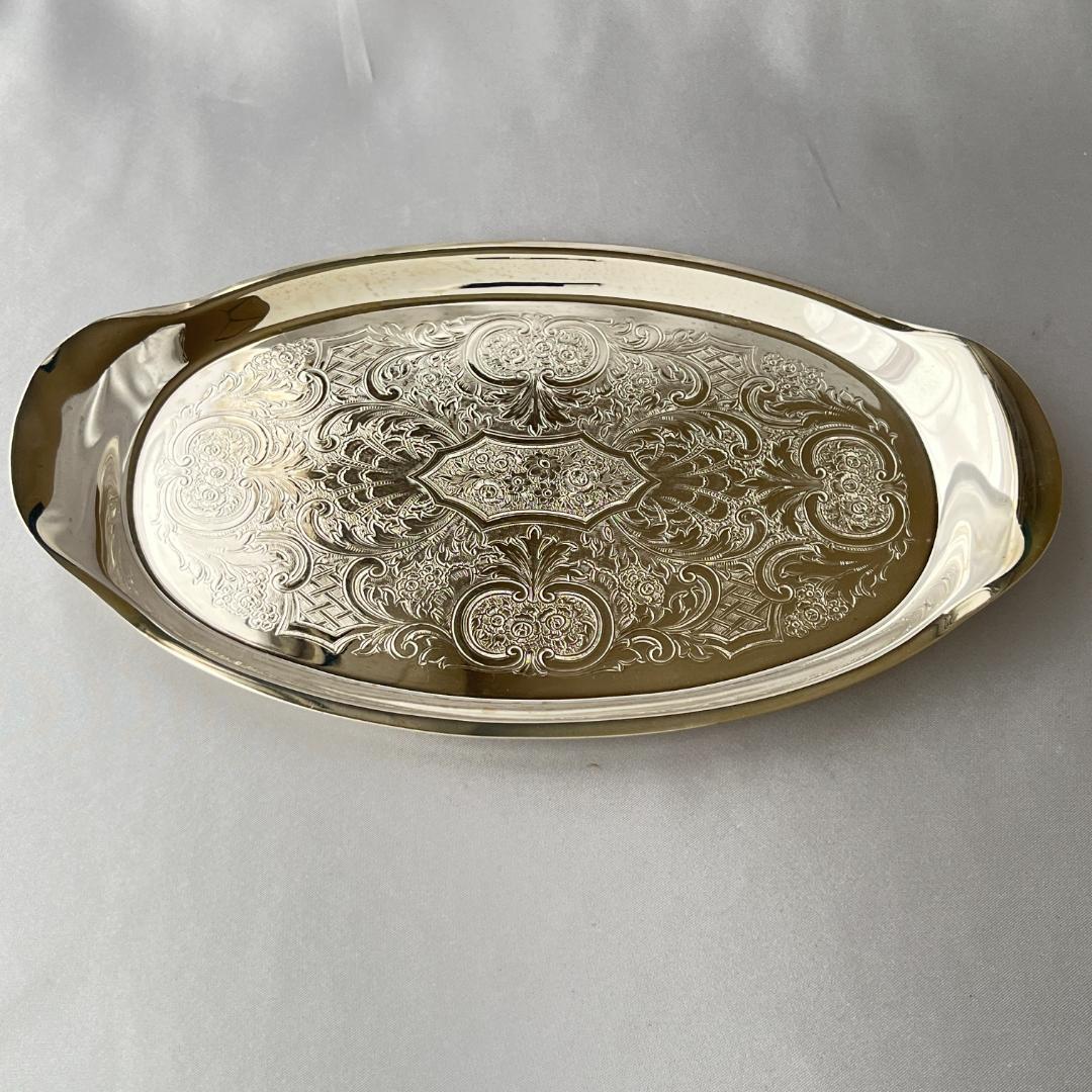 【Mappin&Webb】 マッピンアンドウェッブ コンディメントトレー マッピン&ウエッブ「角型トレー」《アンティックかとう》