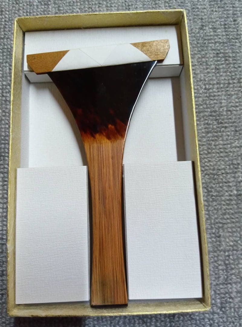 三味線バチ　べっこう 津軽三味線バチ べっ甲調三味線撥 New甲 NO.7 高山製(鼈甲調撥/人工