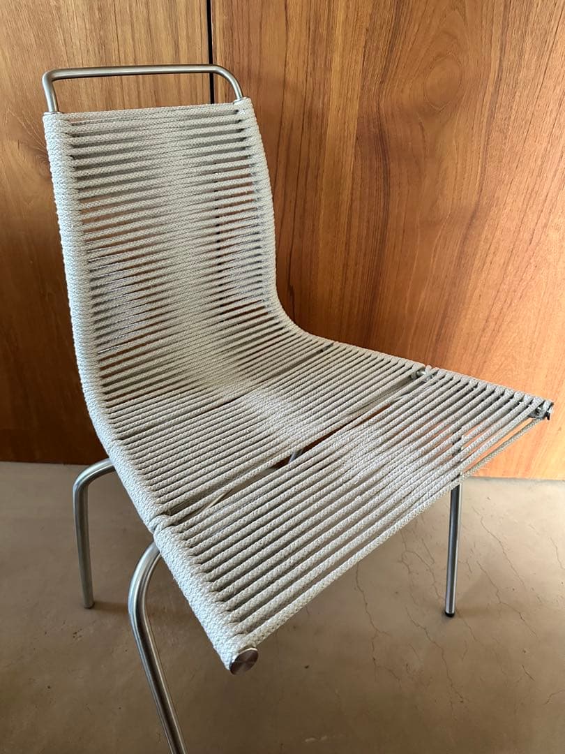 希少 ポール・ケアホルム PK1 廃盤 フラッグハリヤード ナチュラル