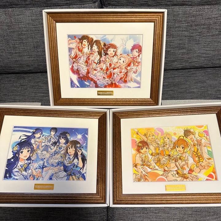 アイドルマスター アートプリント フレーム付き アートコレクション