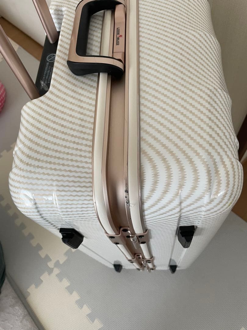 レジェンドウォーカー ラフカーボンホワイトゴールド キャリーケース90ℓ