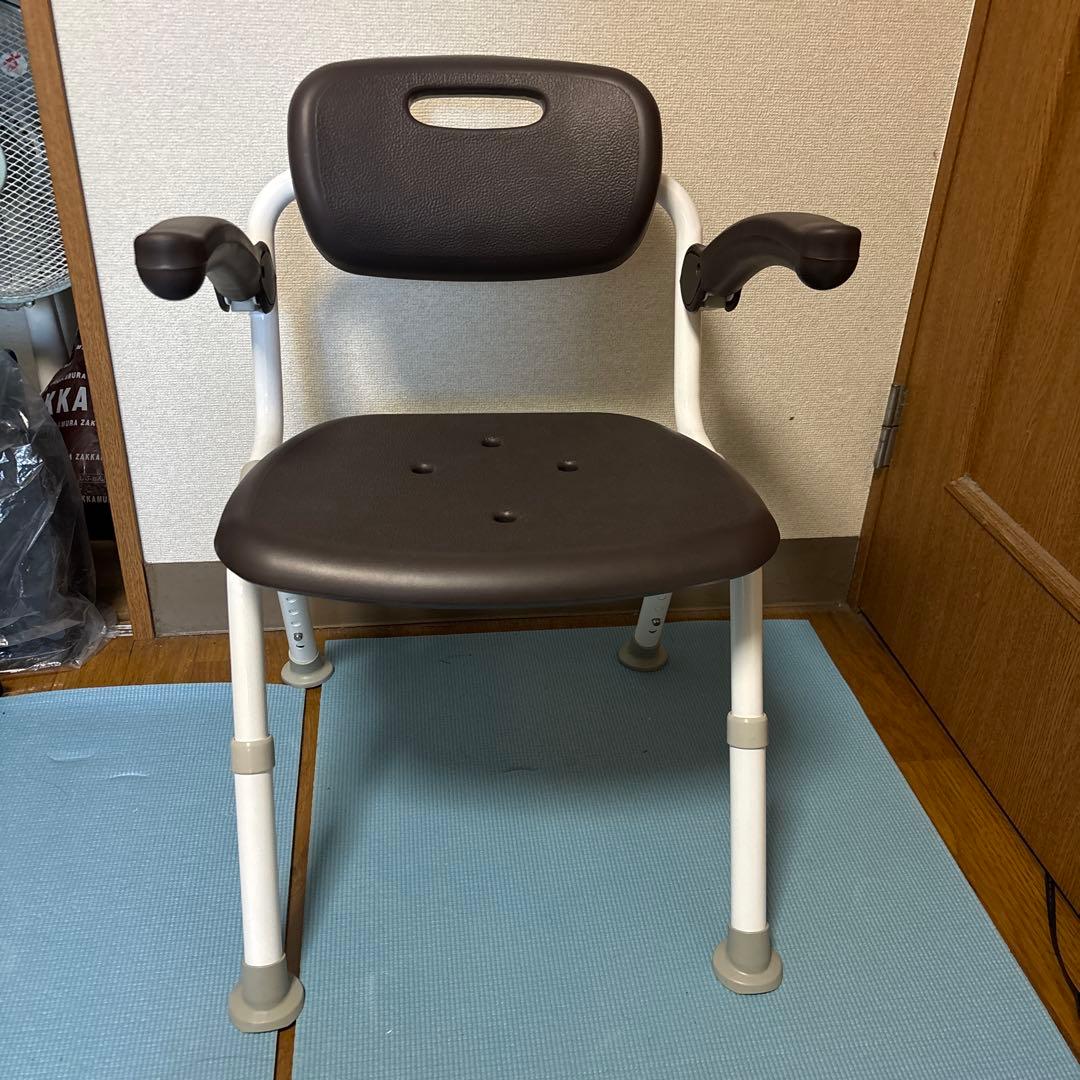 パナソニック　介護用風呂椅子 折りたたみ解除レバー付き　未使用 楽天市場】介護用 風呂椅子 パナソニック・シャワーチェア 折りたたみ