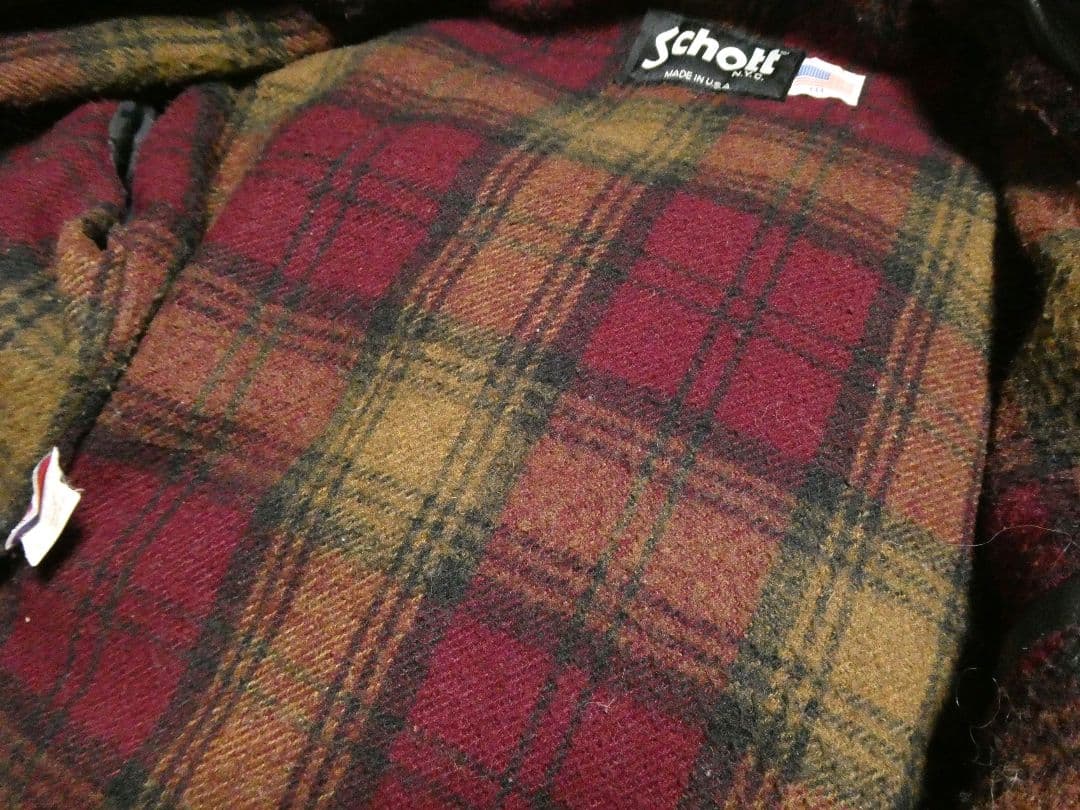 激レア！美品！ハイウェイマンタイプ！ショット681襟付トラッカー