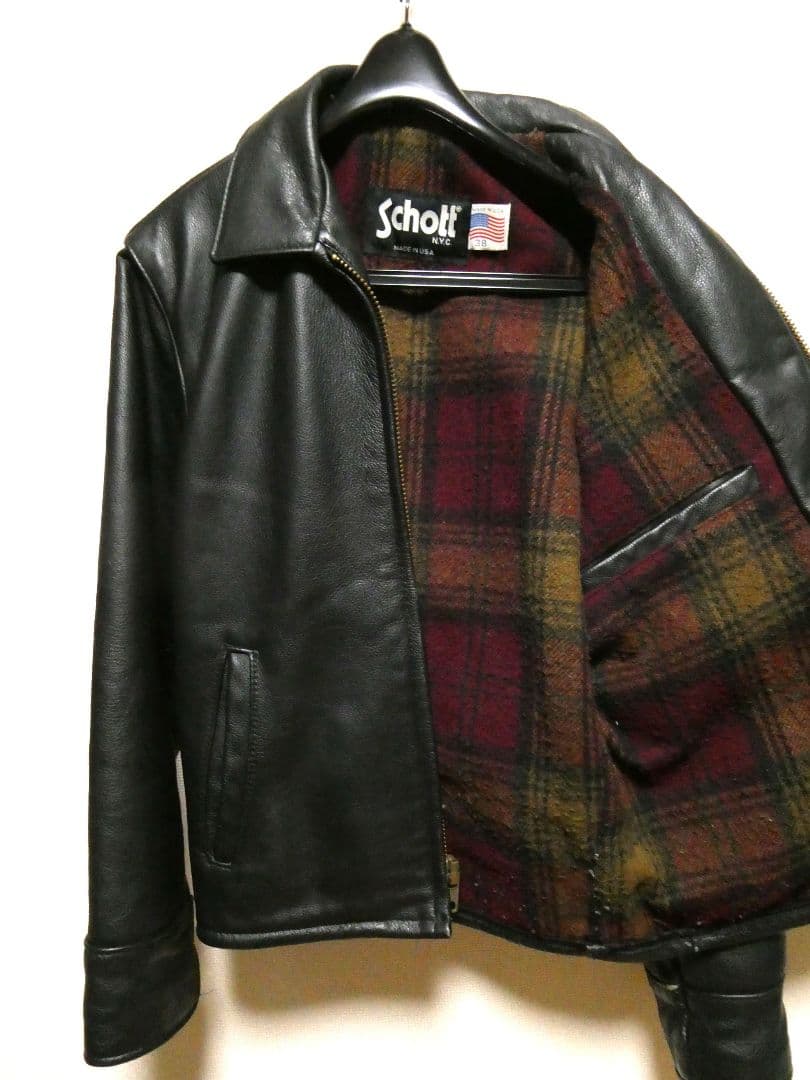 激レア！美品！ハイウェイマンタイプ！ショット681襟付トラッカー
