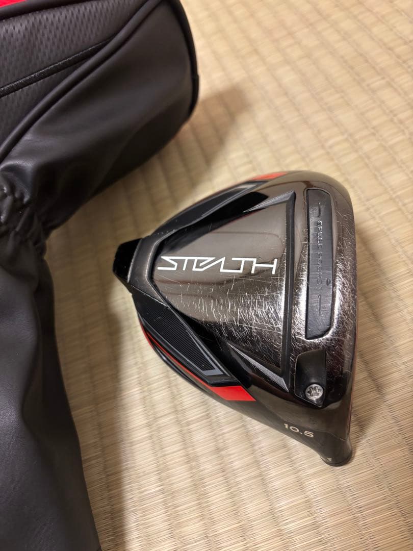 テーラーメイド ステルス ドライバー カバーあり 10.5度