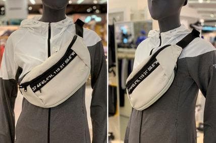 ノースフェイス H-SLING ボディバッグ ショルダーバッグ アイボリー