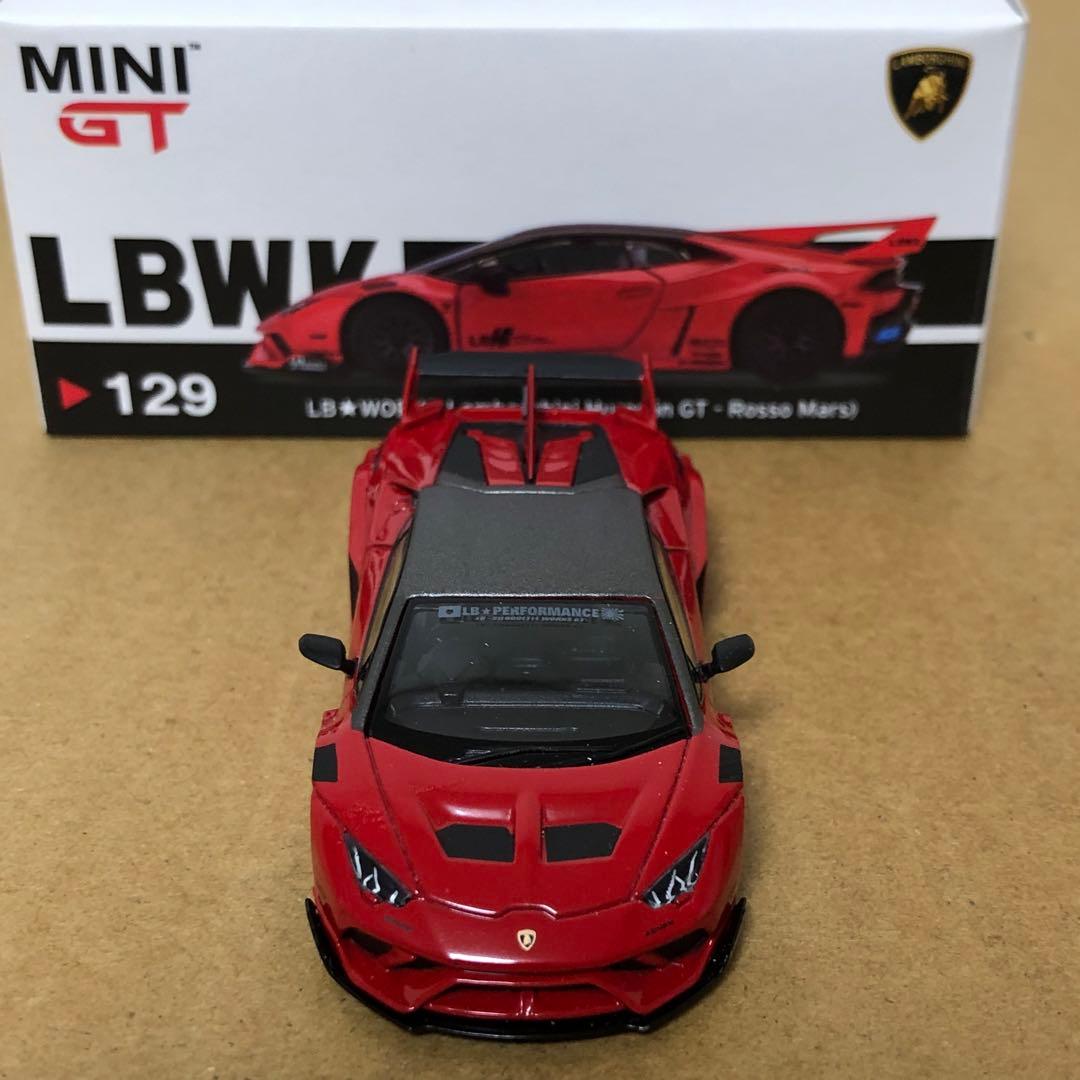 MINI GT ミニGT LBWK ランボルギーニ ウラカンGT ロッソマーズ - メルカリ