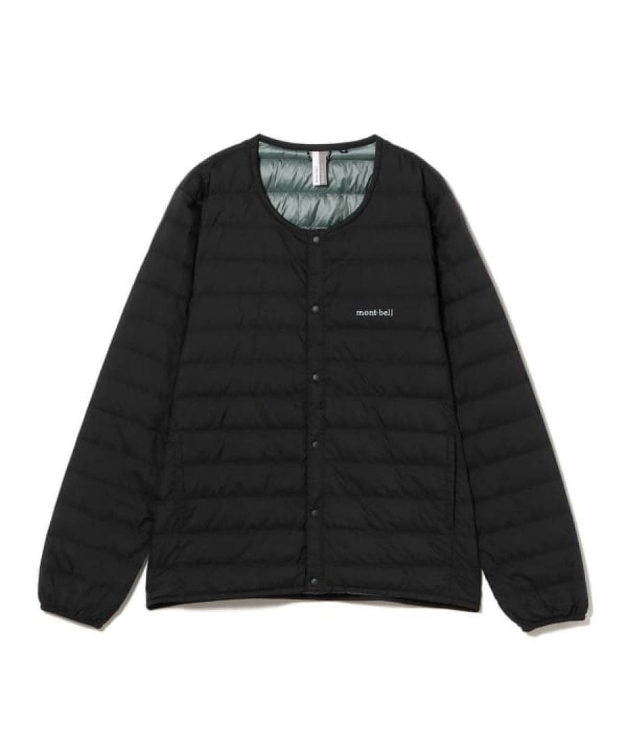 BEAMS別注mont-bellスぺリオダウンラウンドネックジャケット25FW