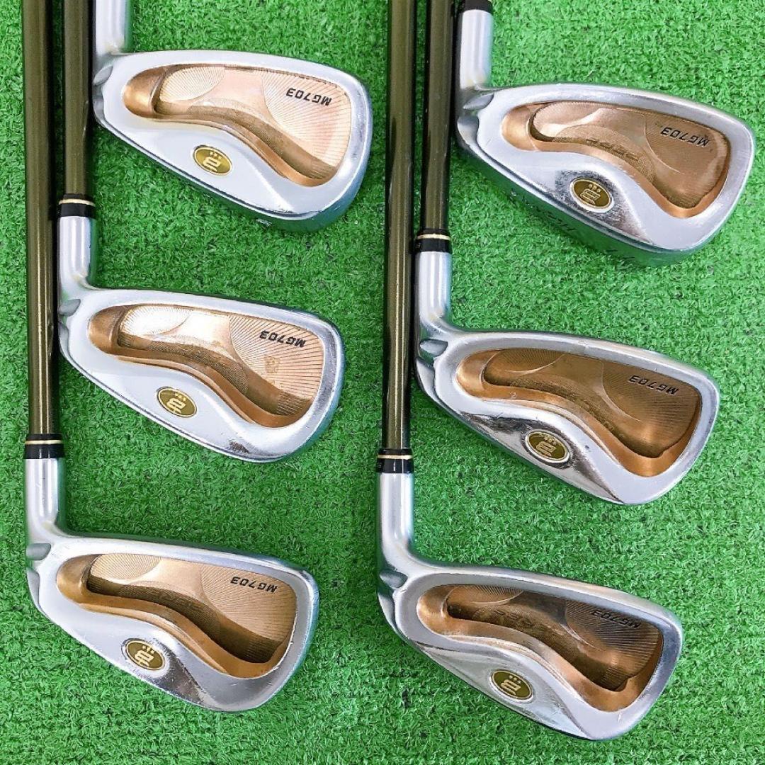 チ883Sホンマ BERES MG703 6本アイアンセット GOLD - メルカリ
