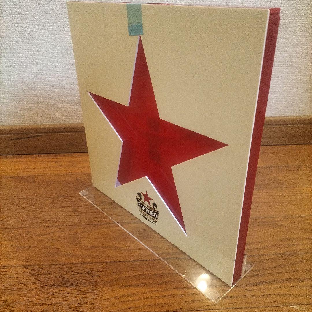 新品非売品レア サッポロラガービール ディスプレイ王冠サイン 赤星