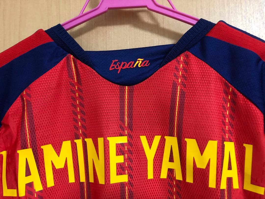 スペイン代表25/26 ヤマル ヨーロッパ予選フルパッチ オーセンティック