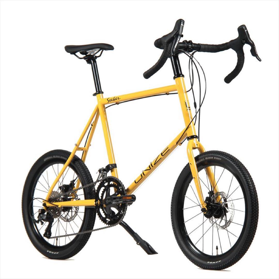 UNIZE SEEKER D ドロップハンドル 取外し品 15Km走行 シーカー 小径車