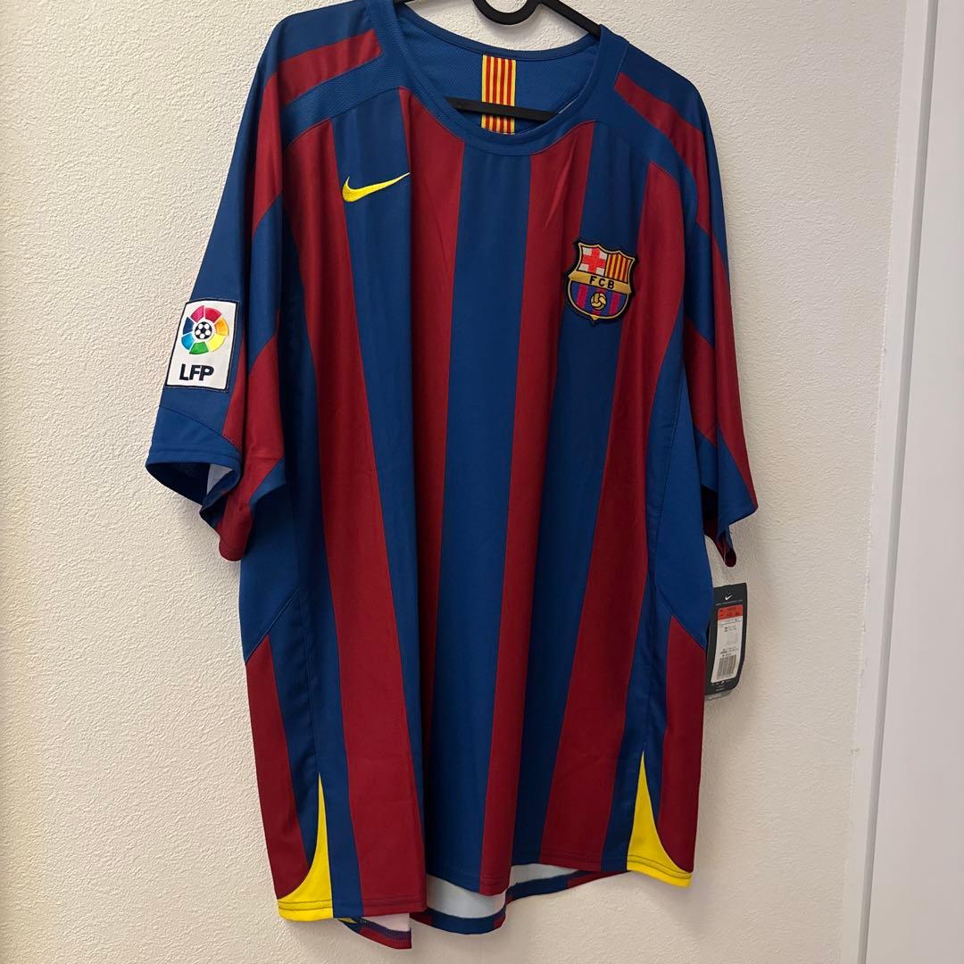 正規品 FCバルセロナ Nike ユニフォームL ラーション 本物