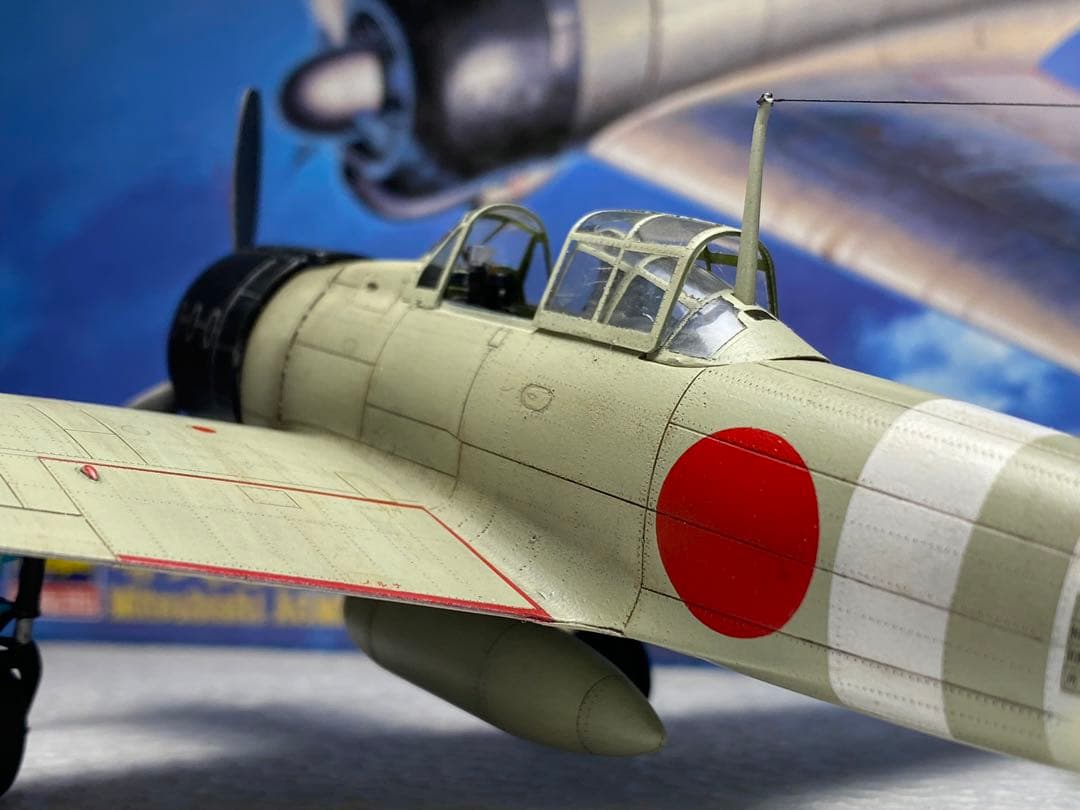 完成品 零式艦上戦闘機21型 空母 瑞鶴所属撃墜王 岩本