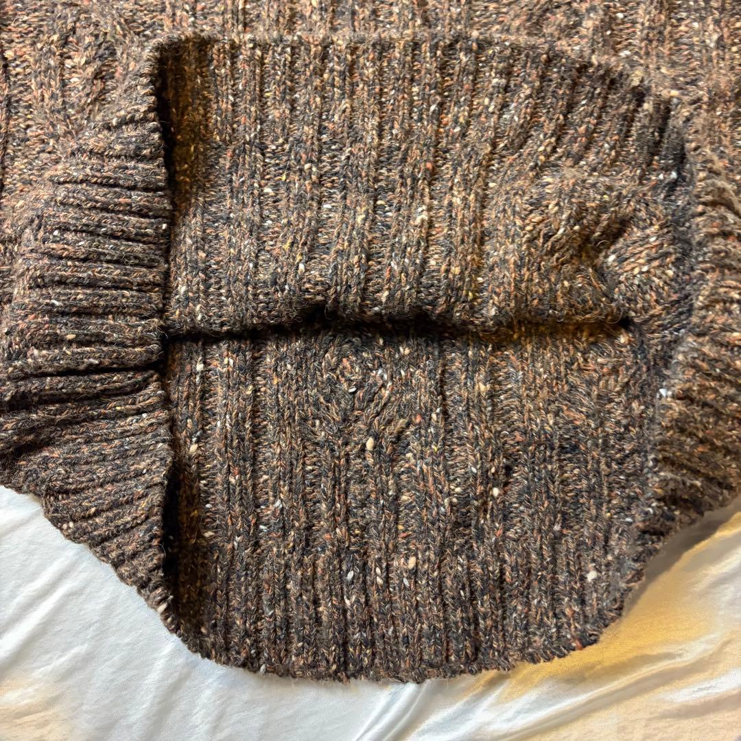 イタリア製 ポールスチュアート ハイネックセーター ブラウン系