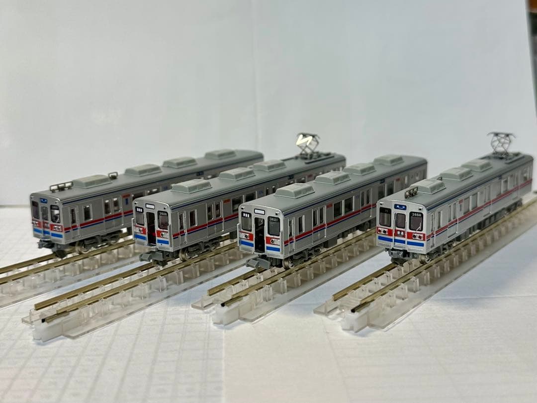 鉄コレ　京成電鉄3600形ターボ君(N化済み) 鉄道コレクション31弾の京成3600形を4連化するには