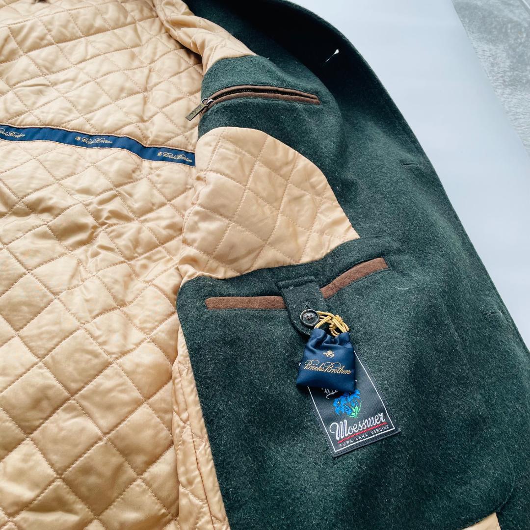 ブルックスブラザーズ ウールコート アウター コーデュロイ襟 M相当