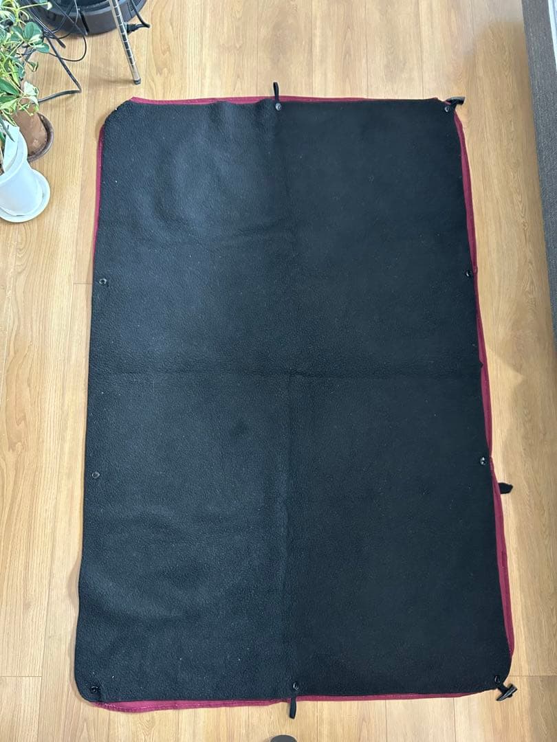 スーパーマント バーガンディ ブランケット フード テンマクデザイン