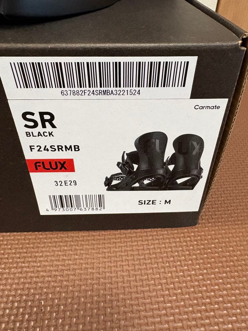 FLUX SR BLACK サイズM 22-23モデル 箱・保証書付 フラックス - メルカリ
