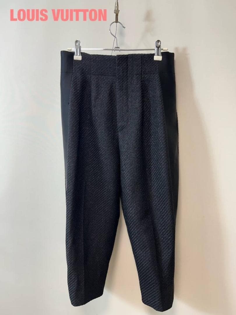 LOUIS VUITTON 七分丈 ガウチョ ハイウエストパンツ レディース 楽天市場】ガウチョパンツ 七分丈 パンツ レディース きれいめ