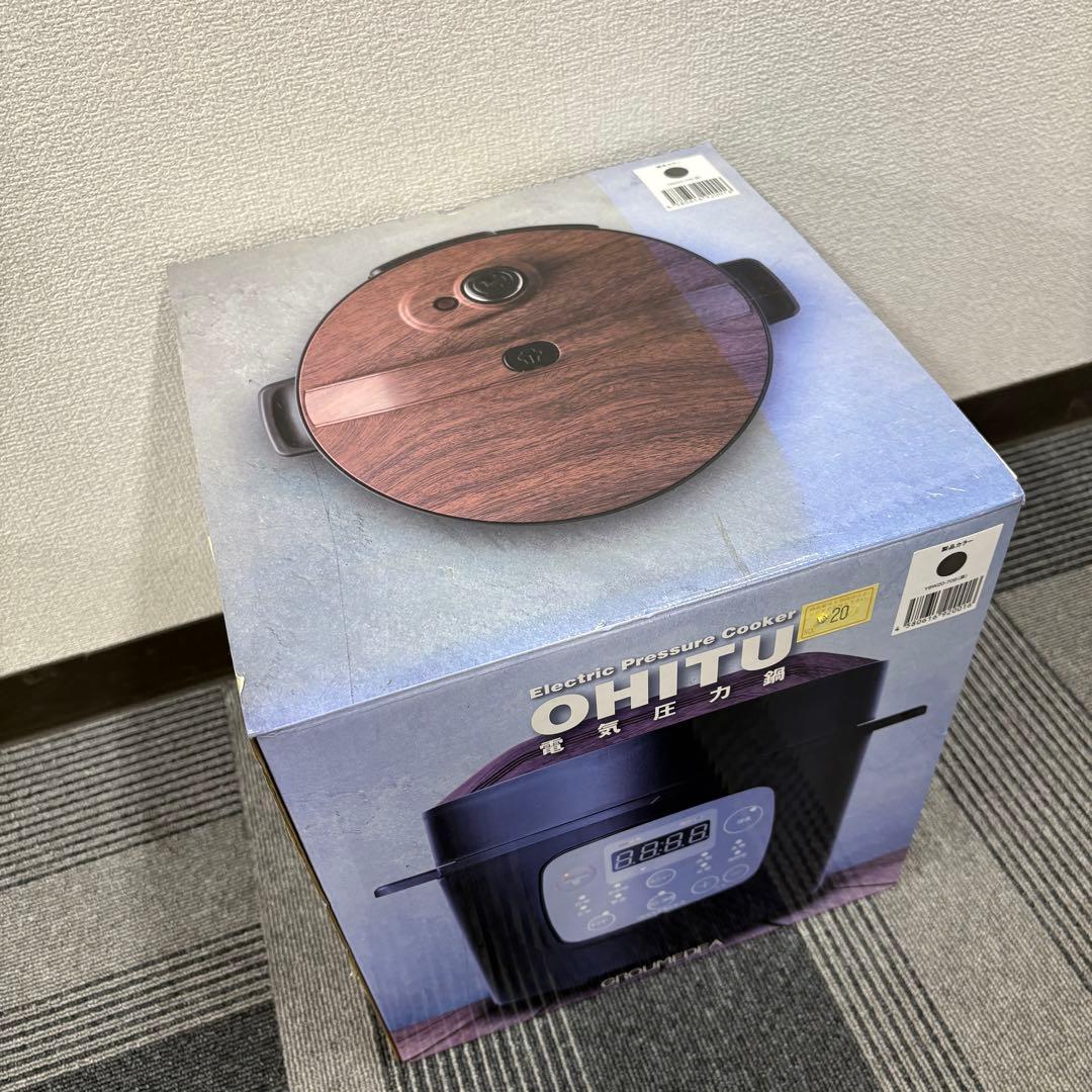 【新品未使用】OHITU 電気圧力鍋 2.1L 圧力鍋 蒸し器YBW-20-70