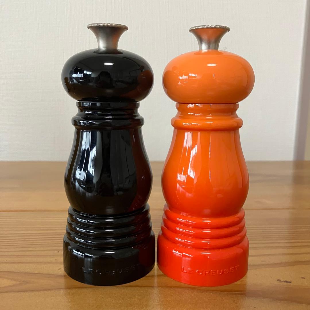 【じゅん】Le Creuset ルクルーゼスモール・ソルト＆ペッパーミル 楽天市場】Le Creuset ル・クルーゼ スモール・ソルト＆ペッパー・ミル