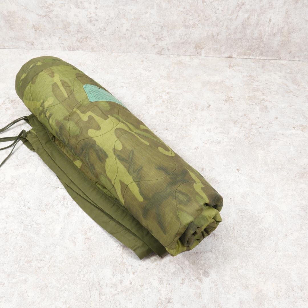 70s US Army ポンチョライナー カモフラ ヴィンテージ 実物 1 - メルカリ