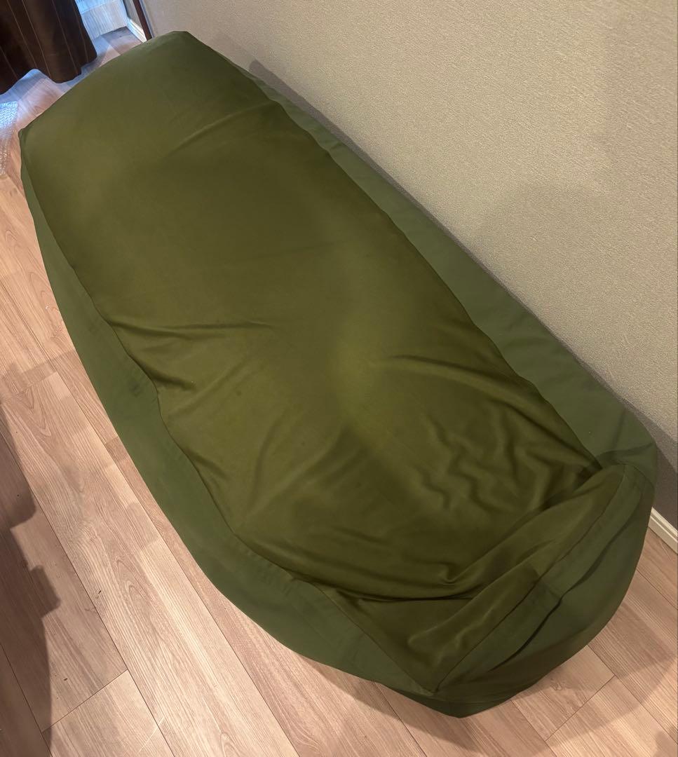 無印良品　体にフィットするソファ　長方形　カーキ ヨークタウン塩釜舟入】人気の「体にフィットするソファ」に長方形