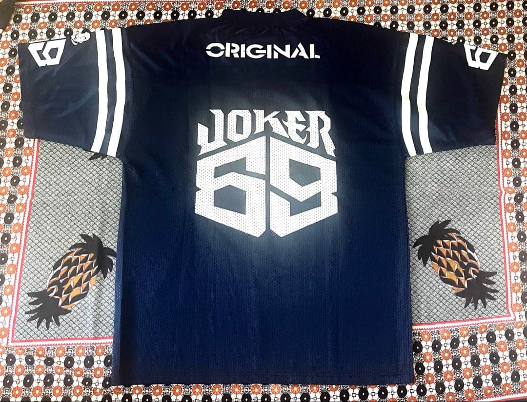 L*3様 Joker Brand タッチダウンフットボールシャツ ネイビー - メルカリ