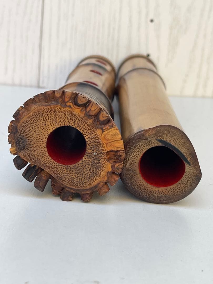 尺八 本体 竹製 松下深水