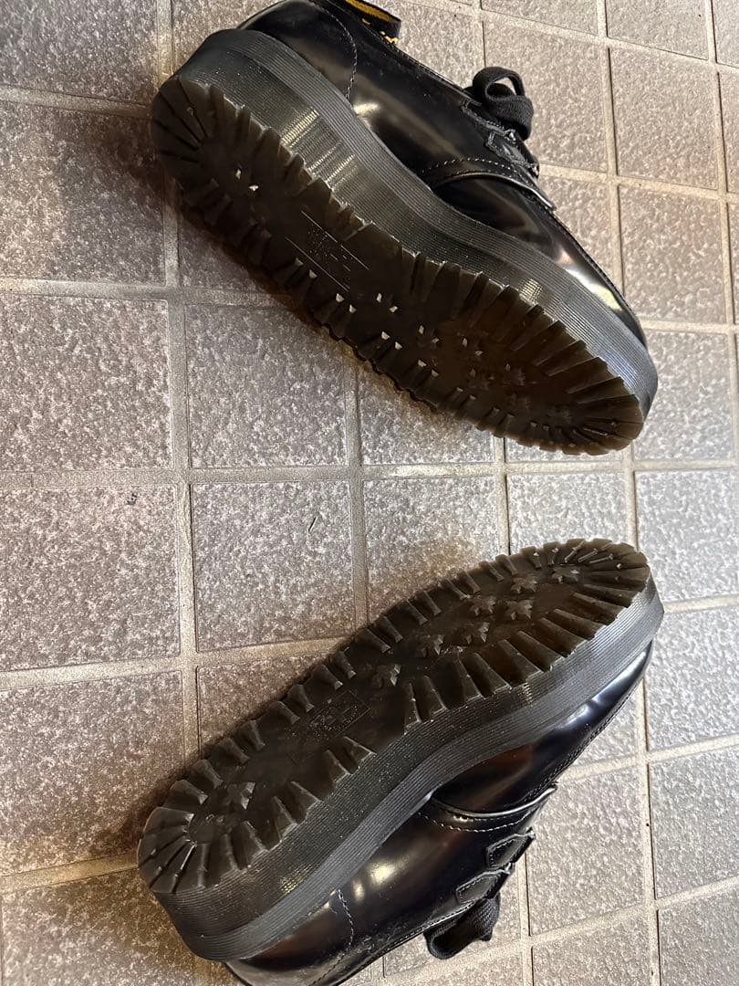 も*ー様 黒 厚底靴 ボードソール　Dr.Martin も*ー様 黒 厚底靴 ボードソール Dr.Martin ドクターマーチン Dr