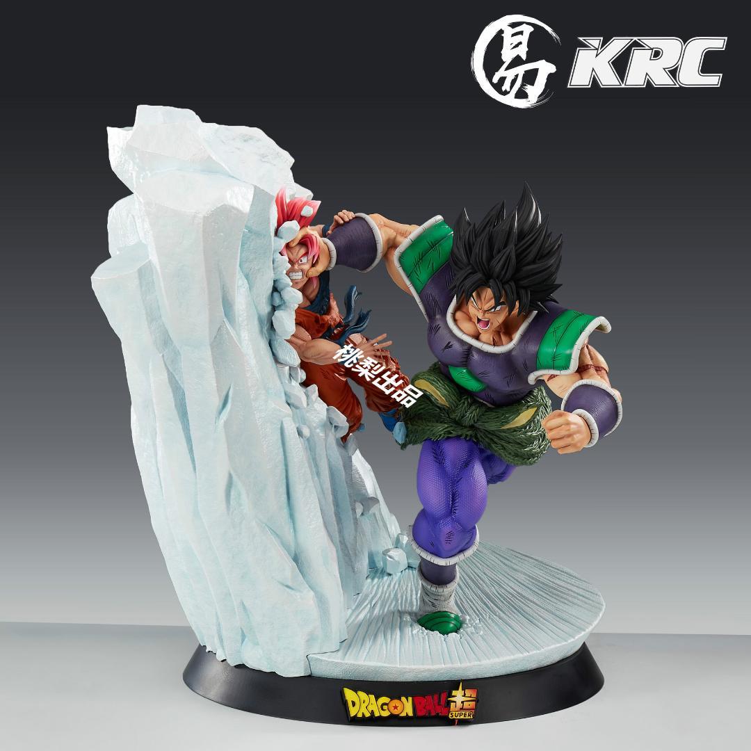 新品未開封『ドラコンボール』 ブロリー ＊ 孫悟空 ガレージキット