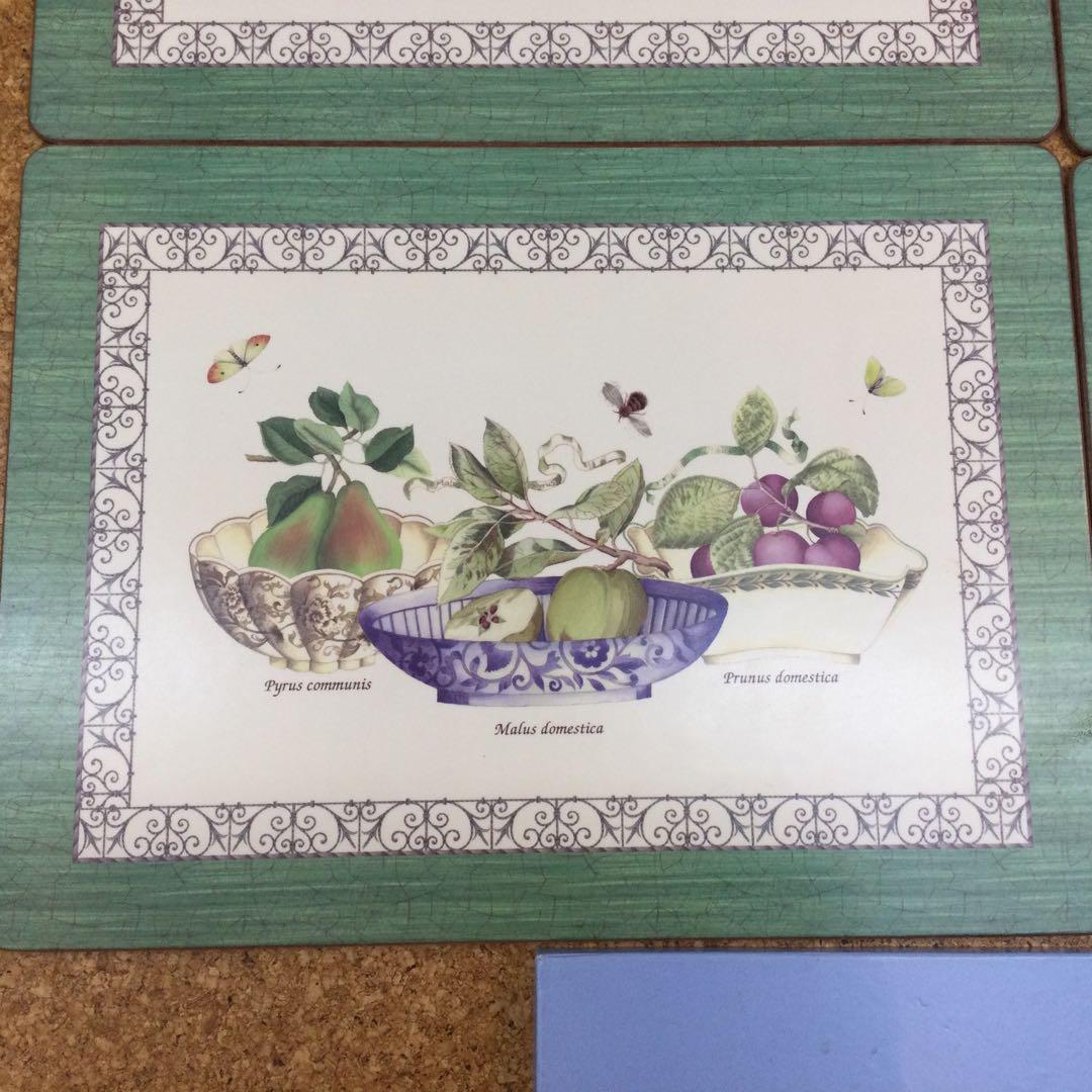 ウェッジウッドイギリス本社工場店舗で購入☆ランチマット コルク4枚