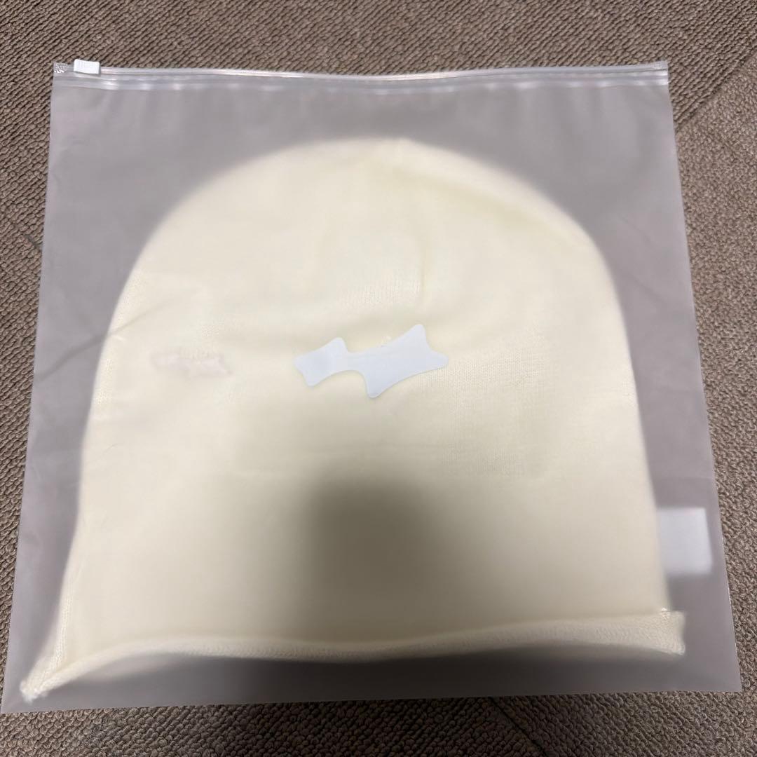 SKYLRK KNIT BEANIE ANGEL ホワイト ビーニー 即日発送 - メルカリ