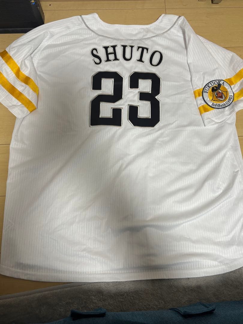 福岡ソフトバンクホークス 周東佑京 ユニフォーム マジェスティック製