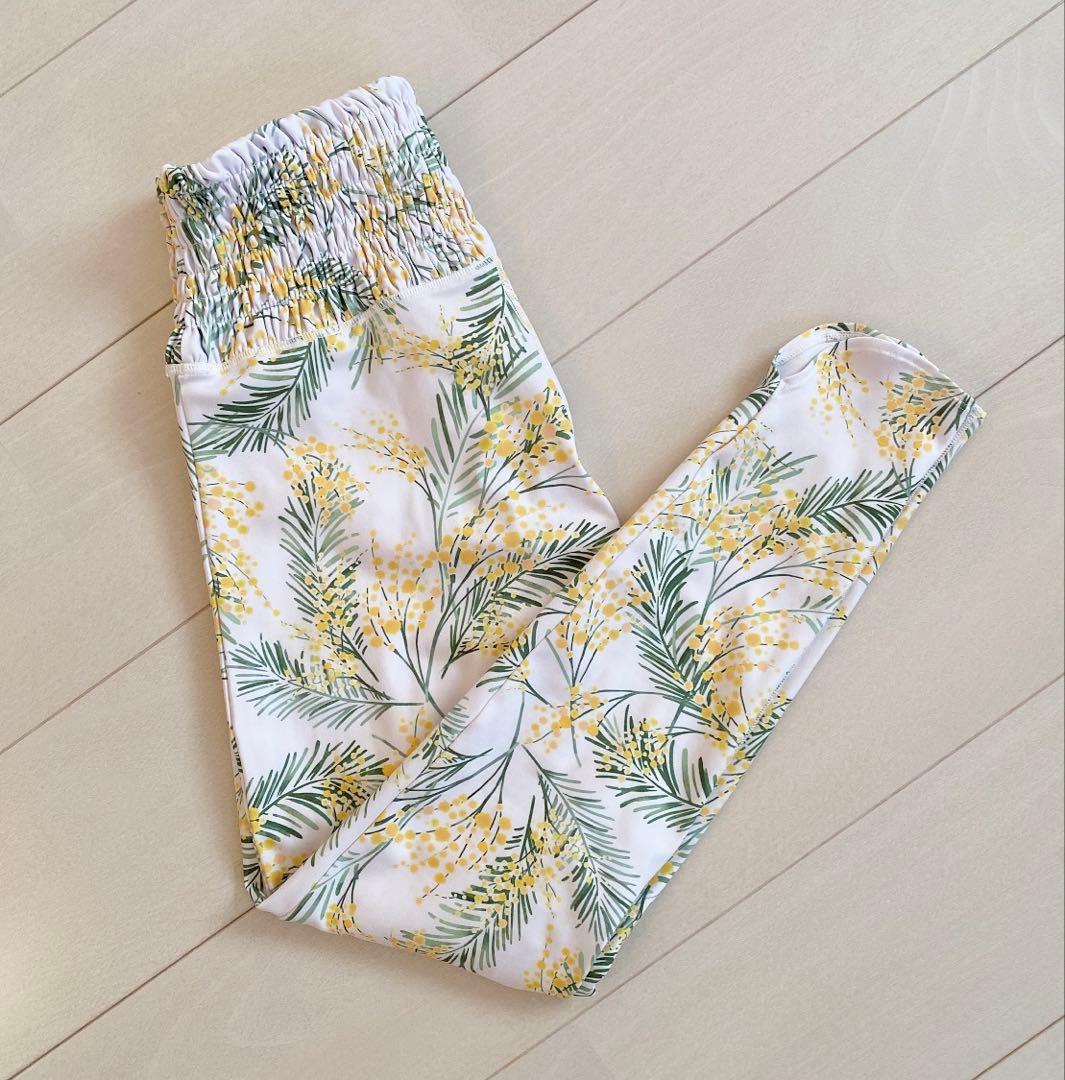 スカーラ♡新作♡レギンス♡ミモザ