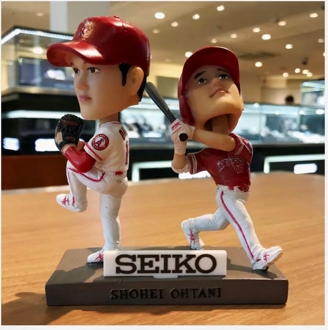 大谷翔平☆二刀流ボブルヘッド SEIKO アストロン PROSPEX 非売品