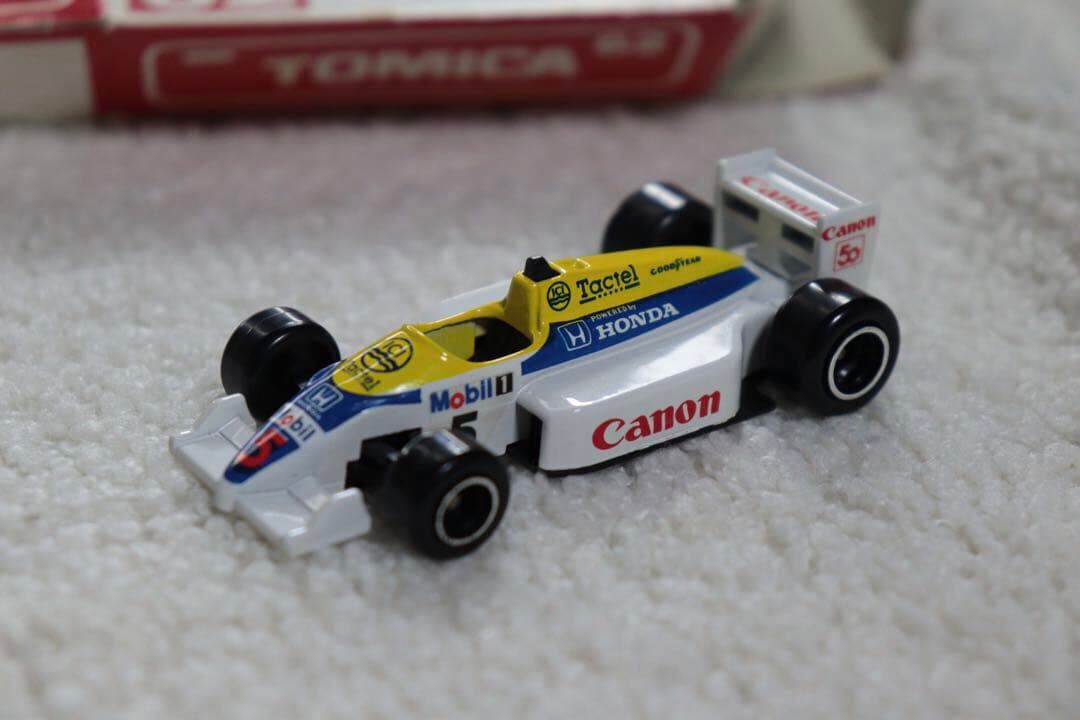 ウィリアムズ　ホンダ　F1 トミカ　日本製　赤箱62 トミカ赤箱No.62ウィリアムズ ホンダF1 日本製 - メルカリ