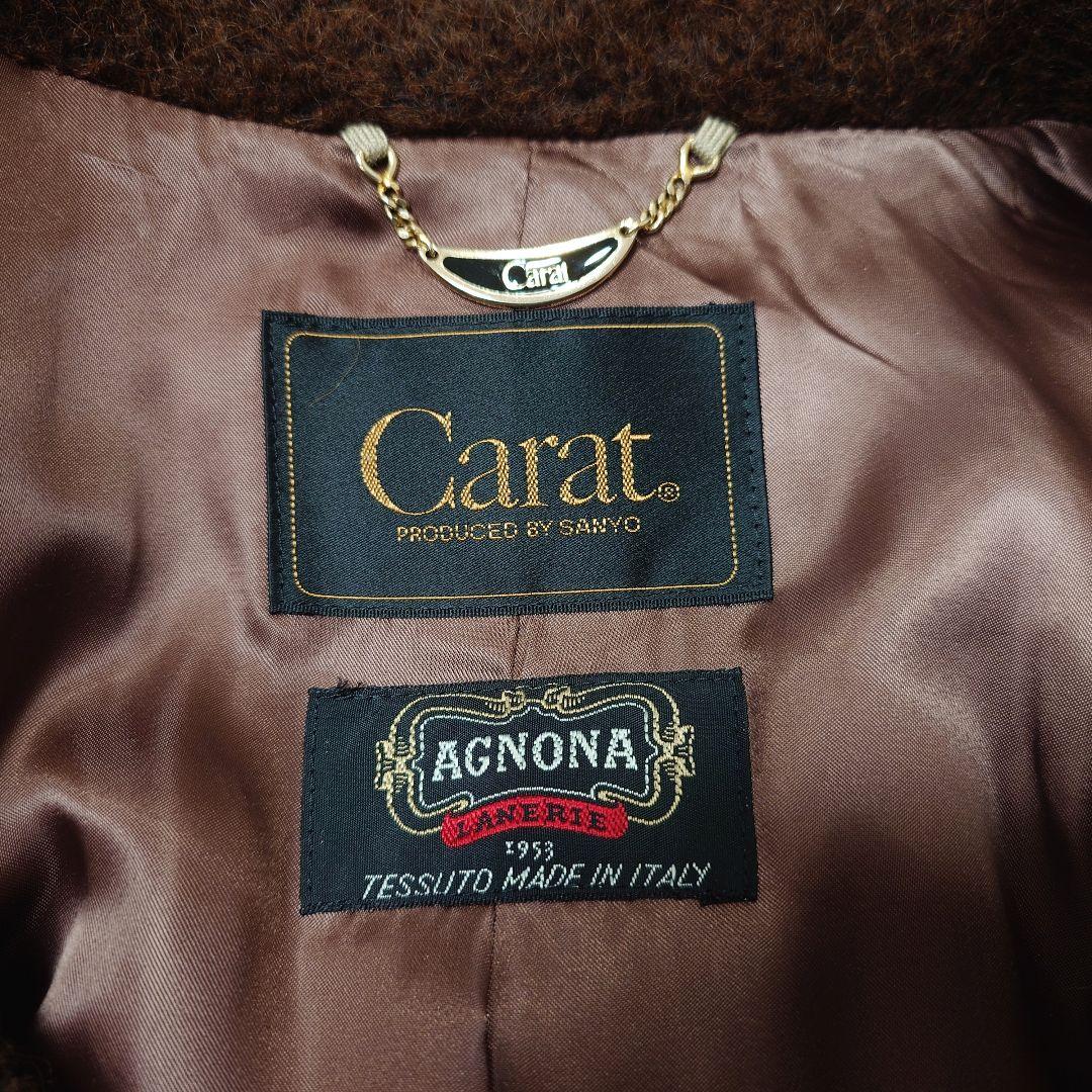 レア❗ Carat × AGNONA アルパカ ダブルコート - メルカリ
