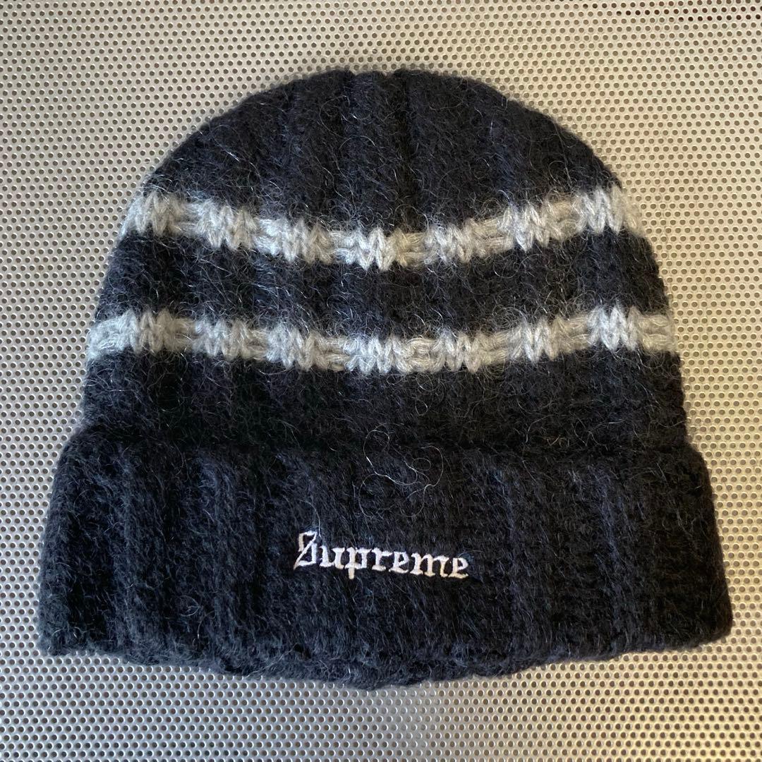 Supreme 2024 Brushed Stripe Beanie ニット帽 Supreme Brushed Stripe Beanie (FW24) - $44