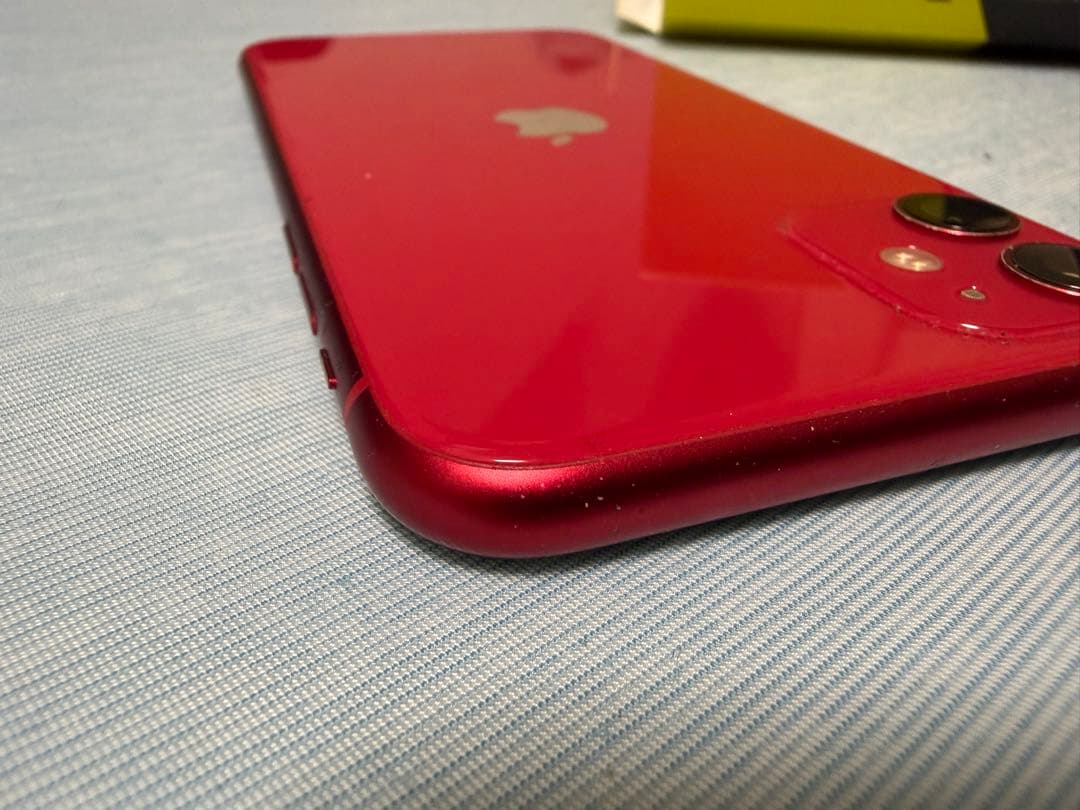 iPhone 11 赤SIMロック解除済 128GB バッテリー83% - メルカリ