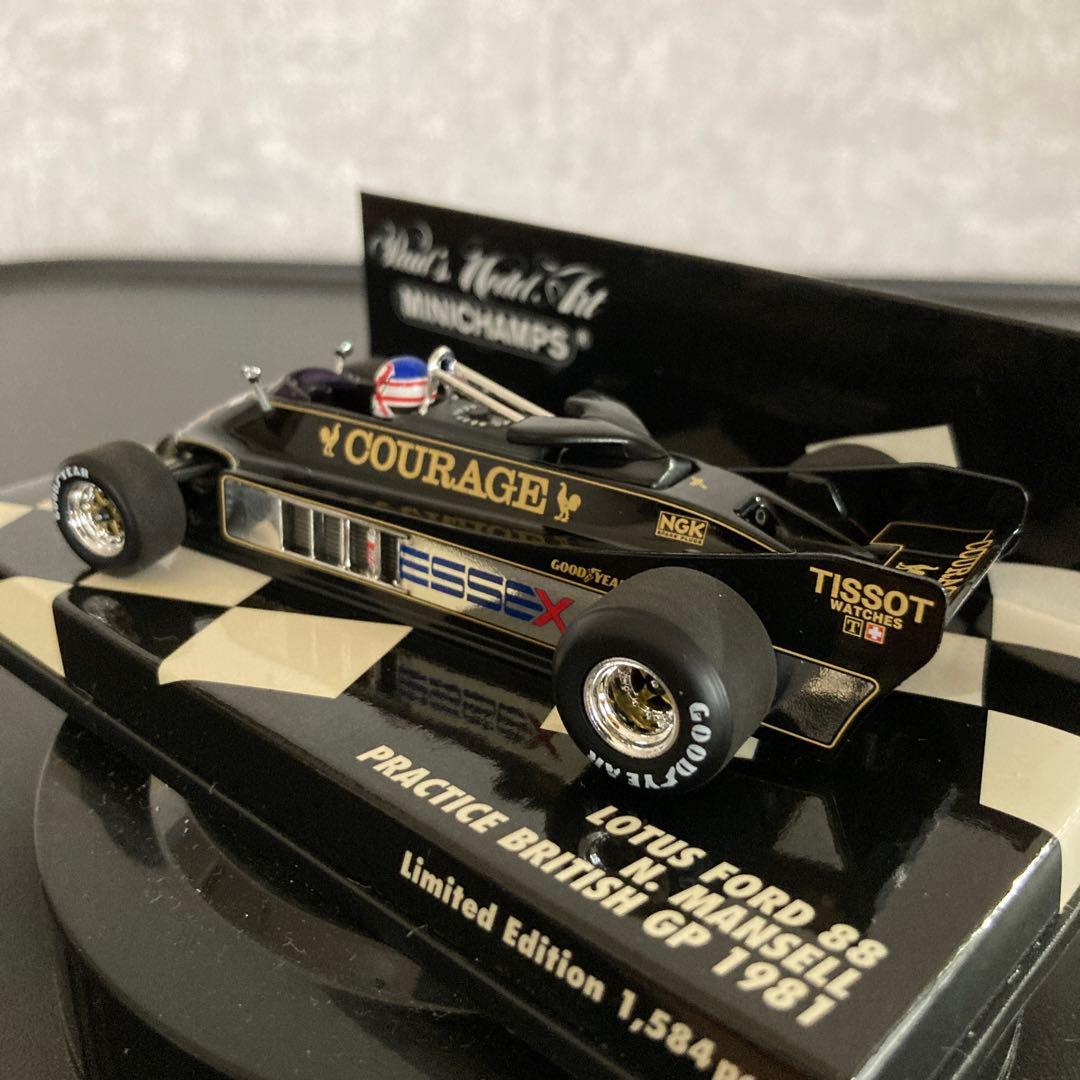 ミニチャンプス F1 ロータス 88 ナイジェルマンセル - メルカリ