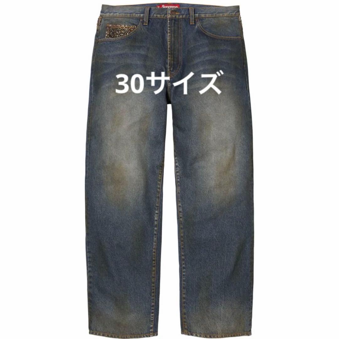 Supreme Leopard Faux Fur Loose Fit Jean - メルカリ