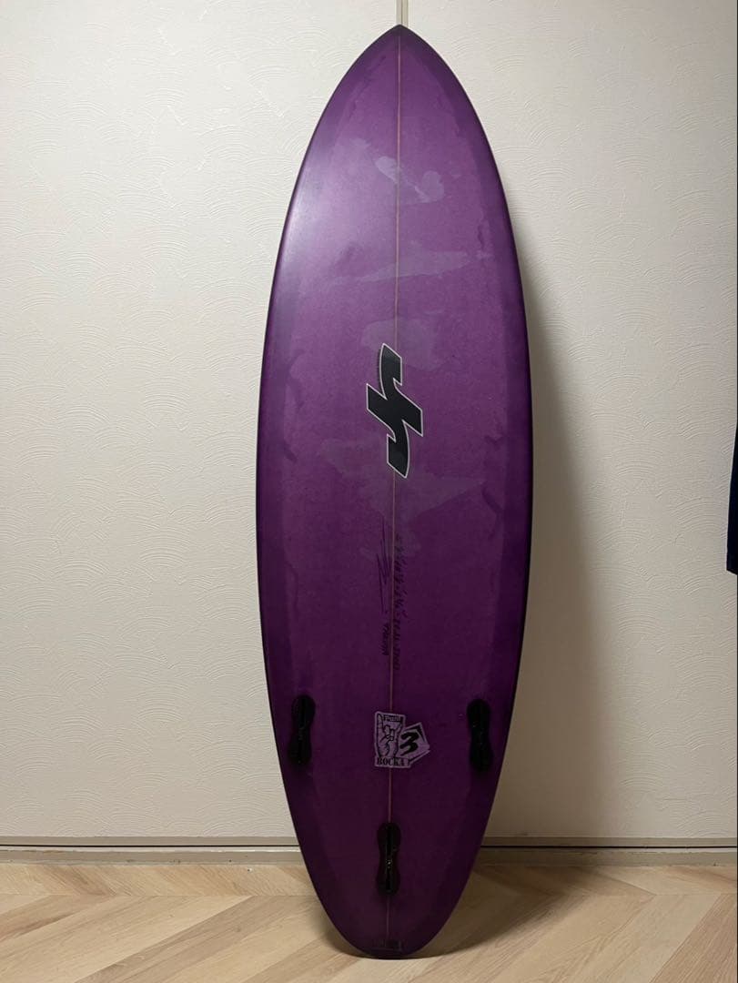 サーフボード jrsurfbords 紫 ショート