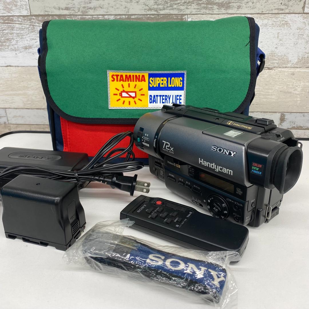 動作確認済】SONY CCD-TR280 Hi8対応 ナイトショット搭載 - メルカリ