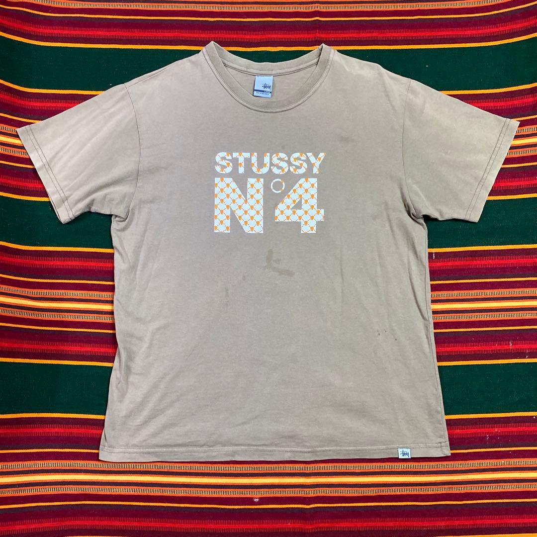 STUSSY 00s 銀タグ OZ 製 GG モノグラム スカル No4 old - メルカリ