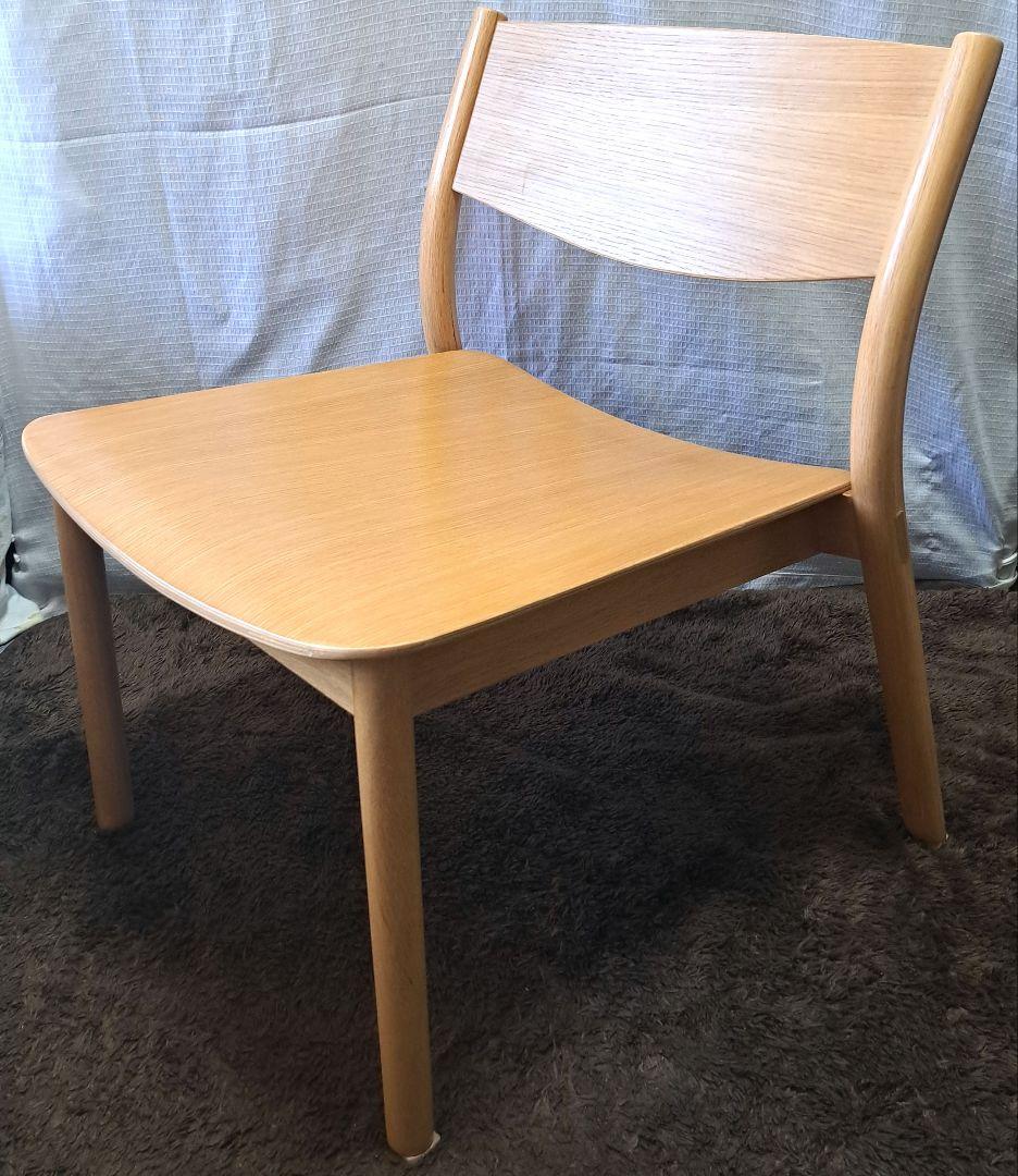 unico PIIVO（ピーヴォ）ベージュ コーデュロイ アームチェア 椅子・チェア