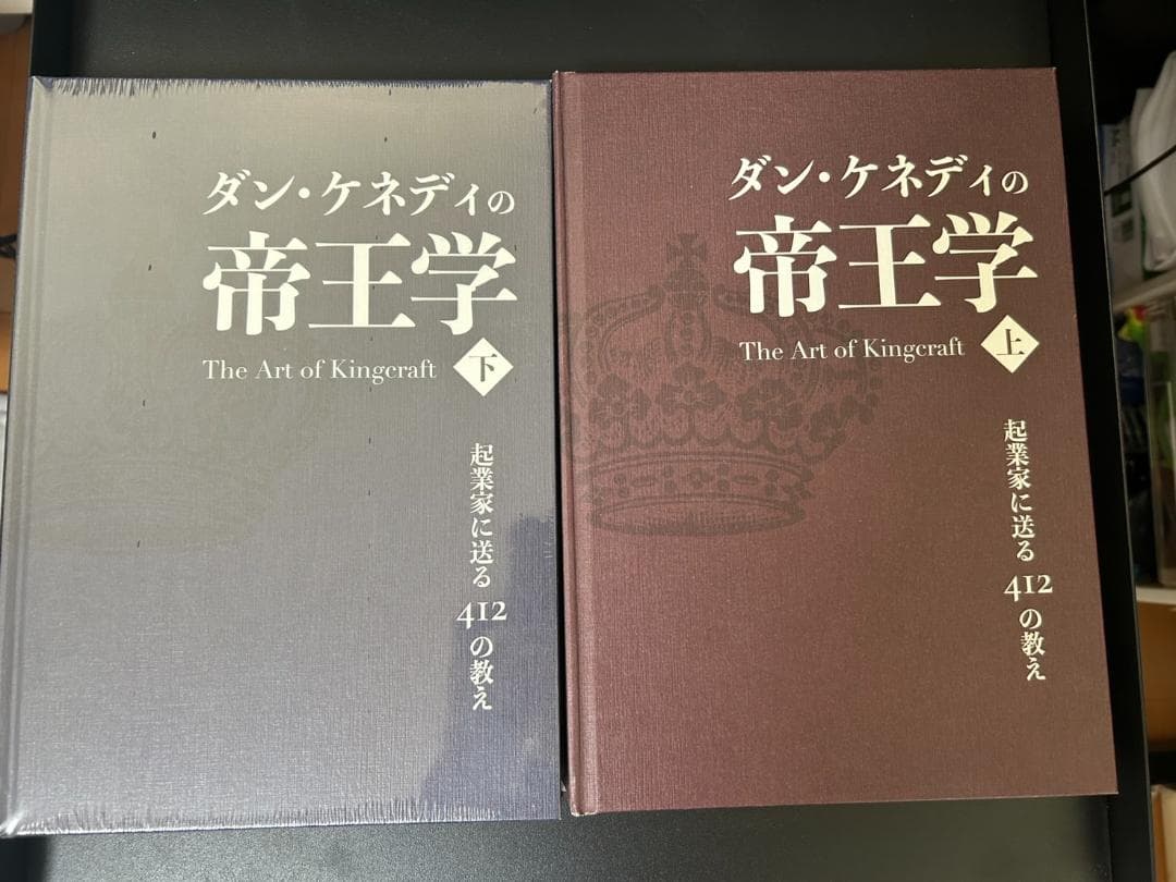 ダン・ケネディ著】帝王学～起業家に送る412の教え ＜上・下＞セット
