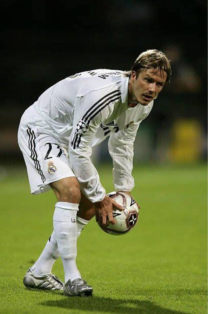 レアルマドリード 05/06 #23 ベッカム 長袖 ユニフォーム CL